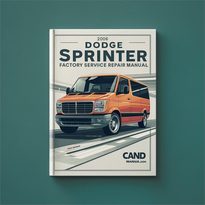 2006 Dodge Sprinter Factory Service Repair Manual 
