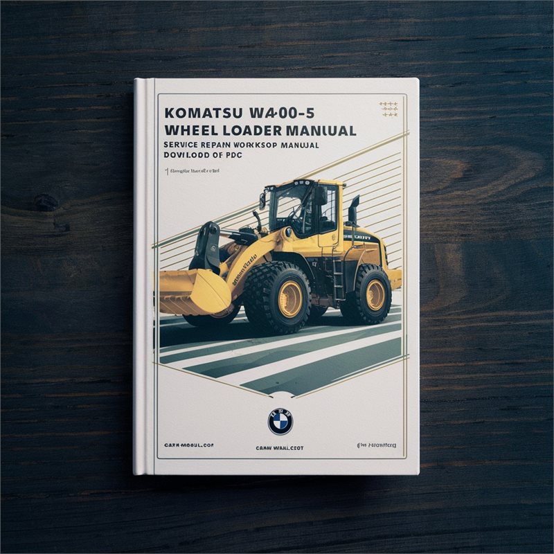 Komatsu WA400-5 Wheel Loader Service Repair Workshop Manual  (SN: 70001 and up)