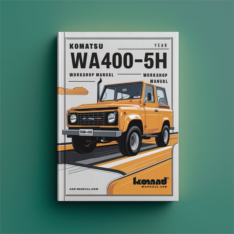 Komatsu WA400-5h Workshop Manual 