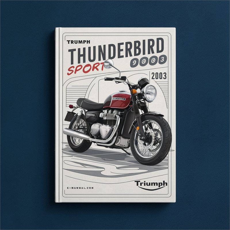 Triumph Thunderbird Sport 900 2003 Service Repair Manual 