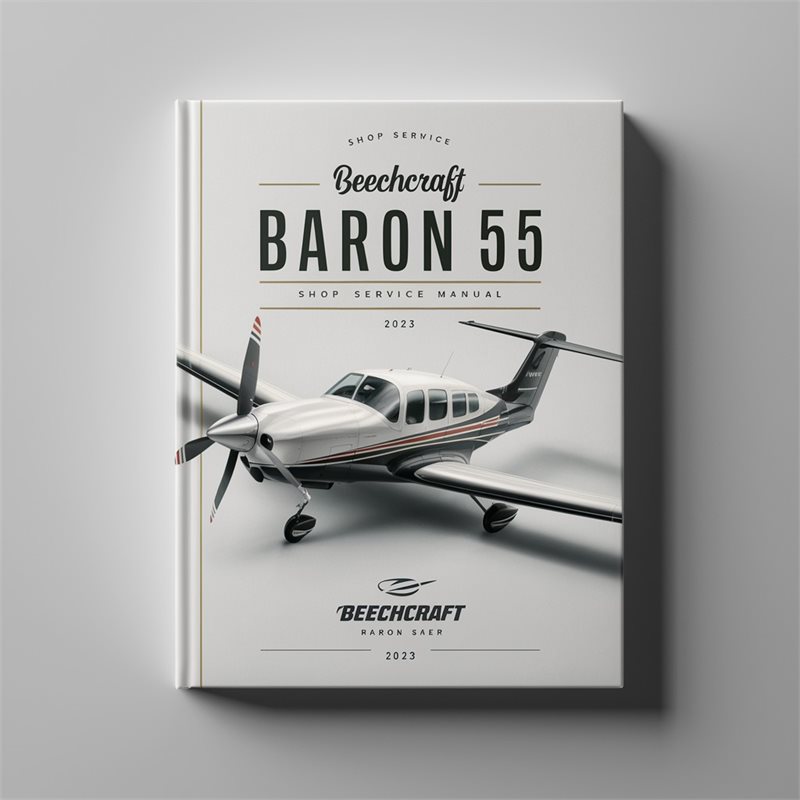 Beechcraft Baron 55 series shop Service Repair Manual 