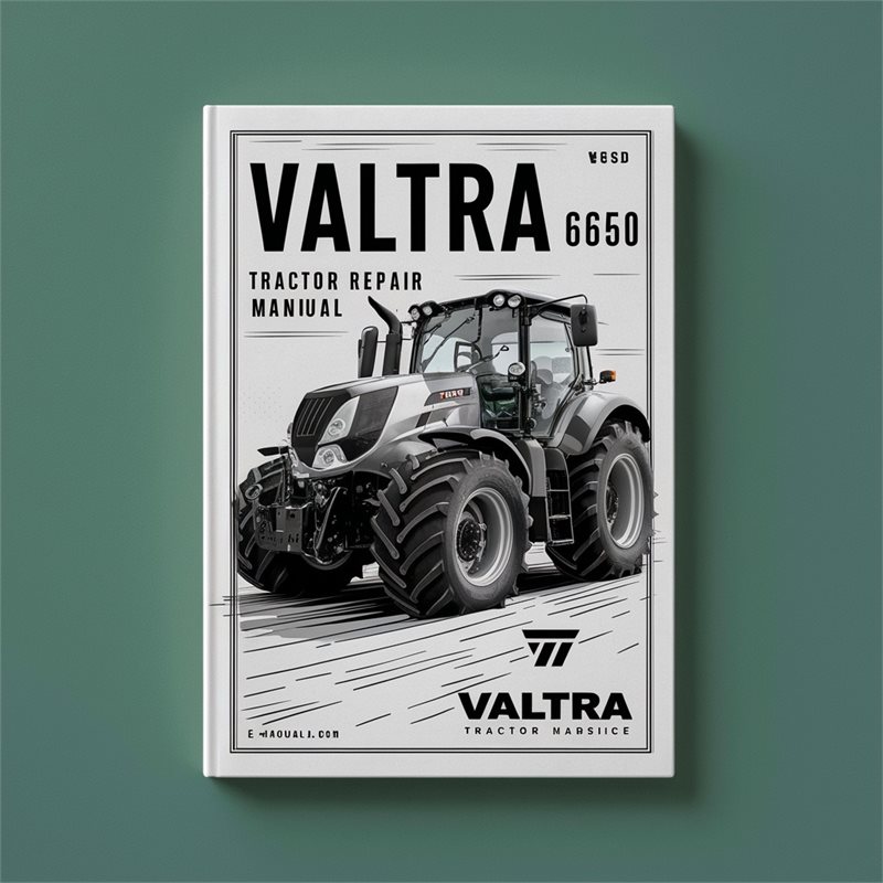 Valtra 6650 Tractor Service Repair Manual 