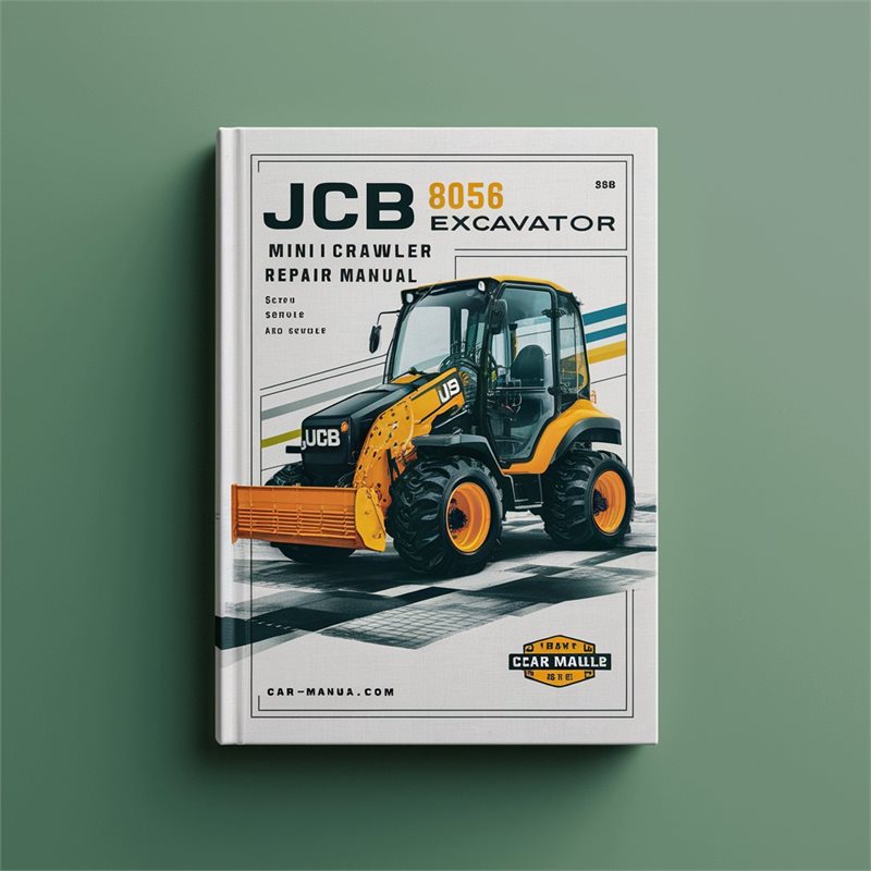 JCB 8056 Mini Crawler Excavator Service Repair Manual 