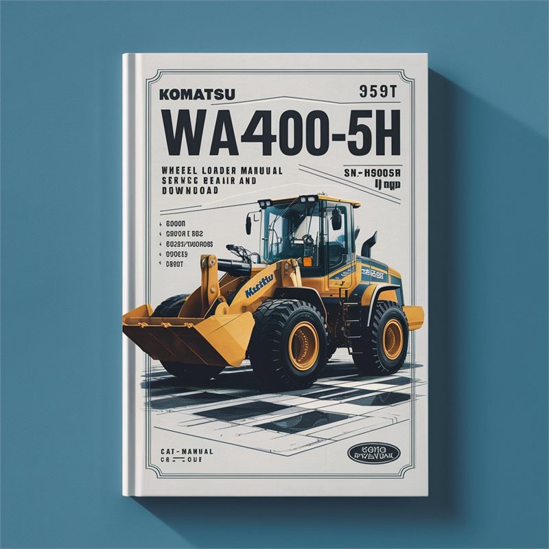 Komatsu WA400-5H Wheel Loader Service Repair Manual  (SN: H50051 and up)