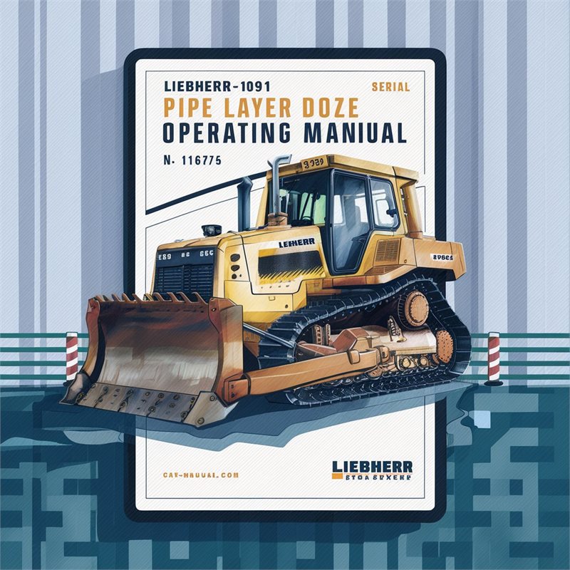 LIEBHERR RL44-1091 PIPE LAYER DOZER OperatorS Operating Manual (Serial no. from: 11676) #1 