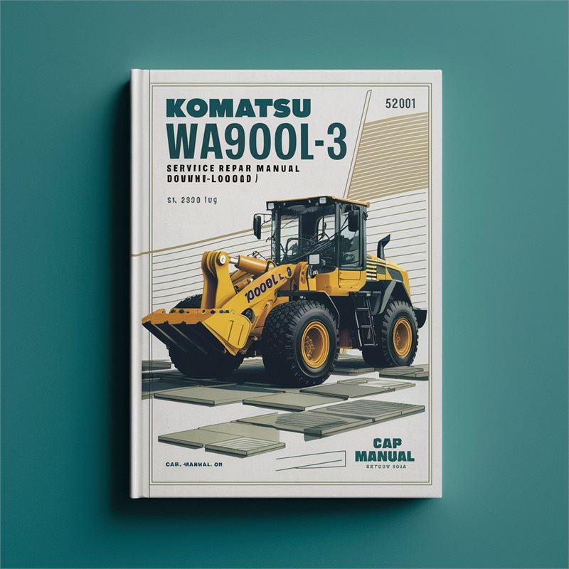 Komatsu WA900L-3 Wheel Loader Service Repair Manual  (SN: 52001 and up)