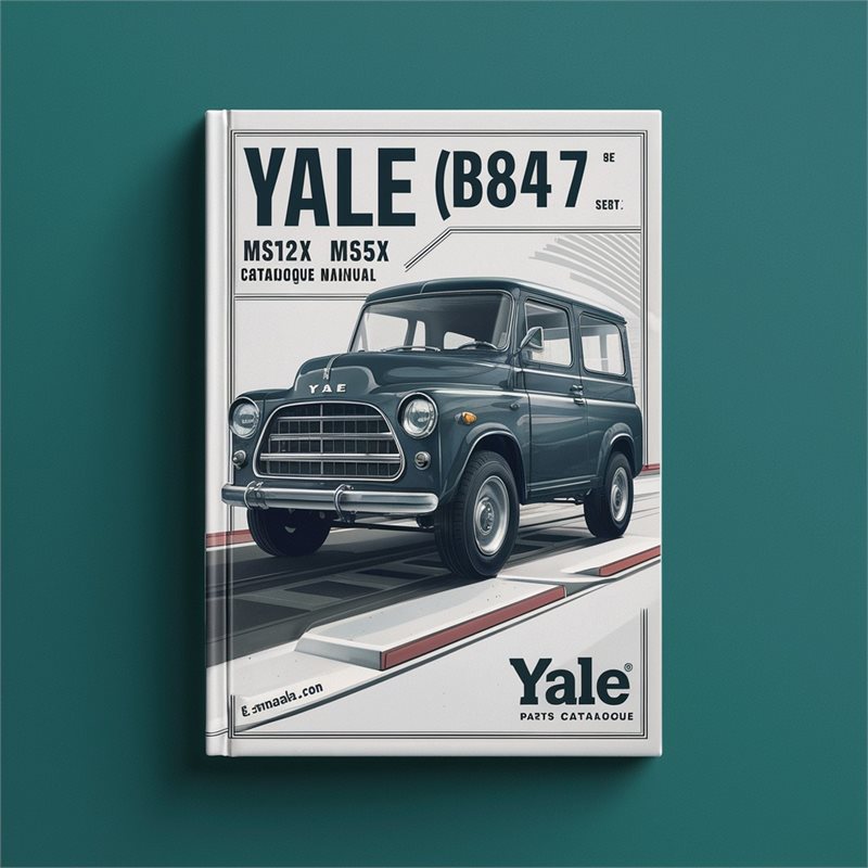 YALE (B847) MS12X MS15X Parts Catalogue Manual 