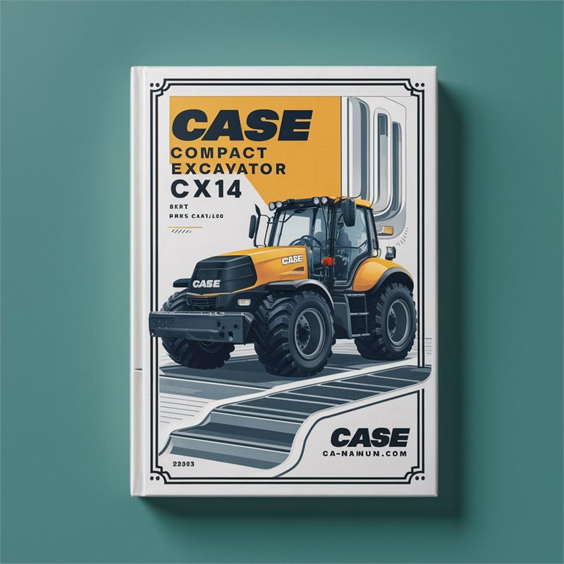Case Compact Excavator CX14 Parts Catalog