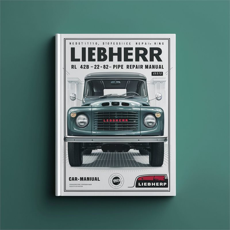 LIEBHERR RL 422 22B 42B 52 PIPE Service Repair Manual 
