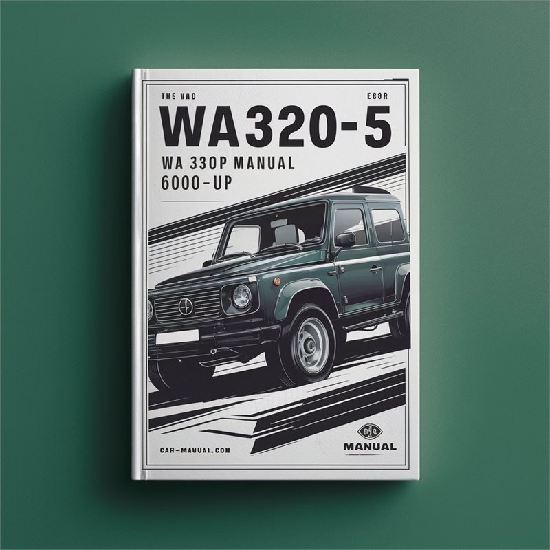 WA320-5 WA 320-5 shop Manual 60001 and up 