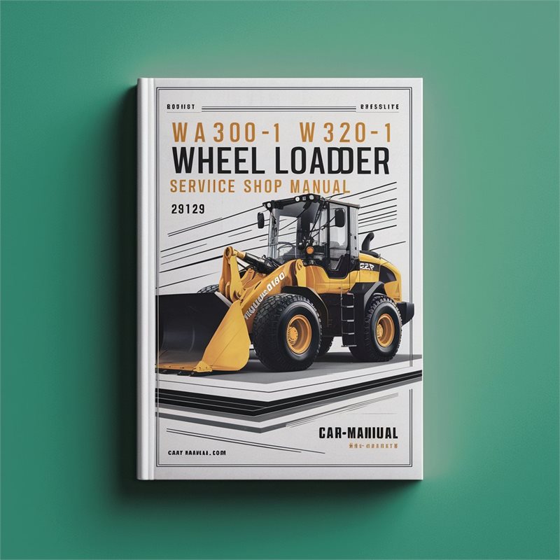 WA300-1 WA320-1 wheel loader Service shop Manual 