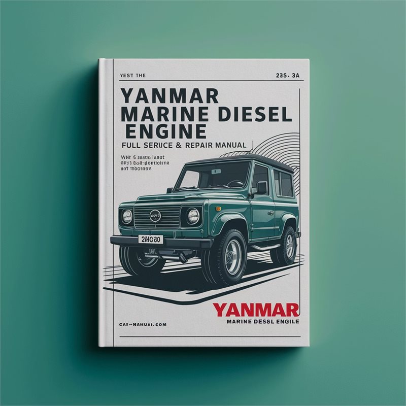 Yanmar Marine Diesel Engine 3JH2-(B)E 3JH2-T(B)E 3JH25A 3JH30A Full Service & Repair Manual 