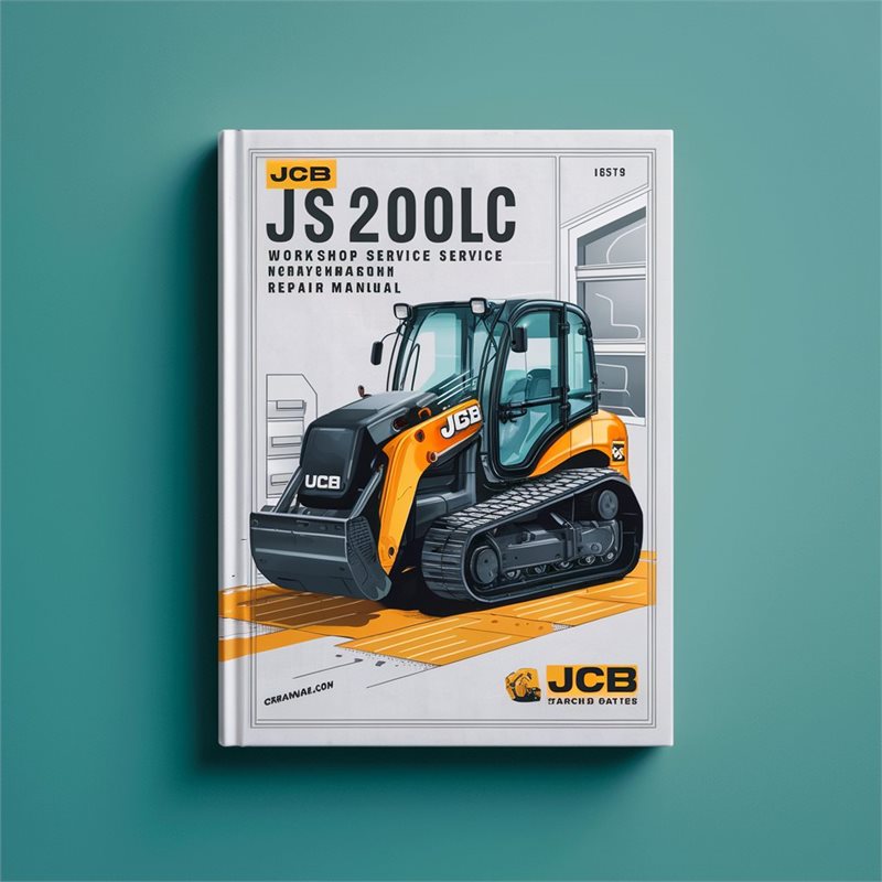 JCB JS200LC Tracked Excavator Workshop Service Repair Manual 