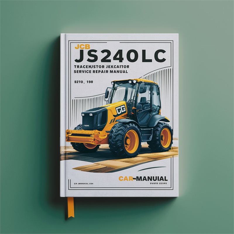 JCB JS240LC Tracked Excavator Workshop Service Repair Manual 