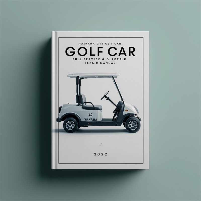 Yamaha G14 G11 G16 G19 G20 Golf Car Full Service & Repair Manual 