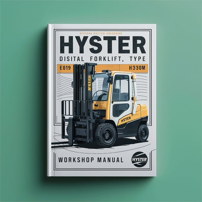 Hyster Diesel Forklift Truck Type E019: H13.00XM to H12.00XM-12EC Workshop Manual
