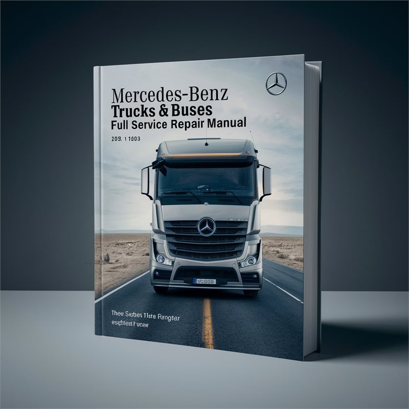 Mercedes-Benz Trucks & Buses Full Service Repair Manual-714.1 MB 