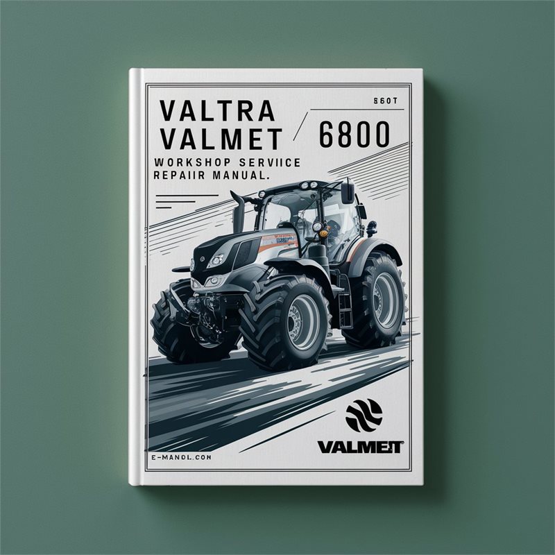 Valtra Valmet 6800 Tractor Workshop Service Repair Manual 