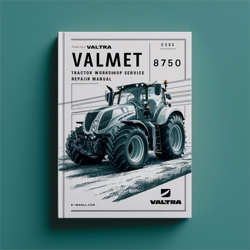 Valtra Valmet 8750 Tractor Workshop Service Repair Manual 