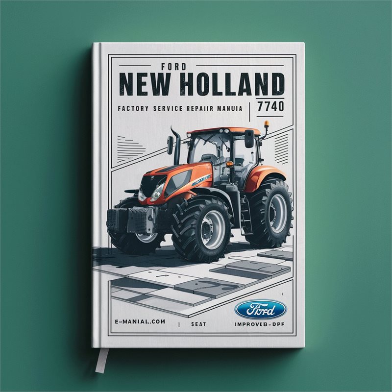 Ford New Holland 7740 Tractor Factory Service Repair Manual-Improved-PDF 