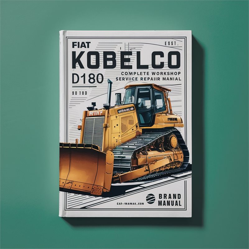 Fiat Kobelco D180 Tier 2 Crawler Dozer Complete Workshop Service Repair Manual 