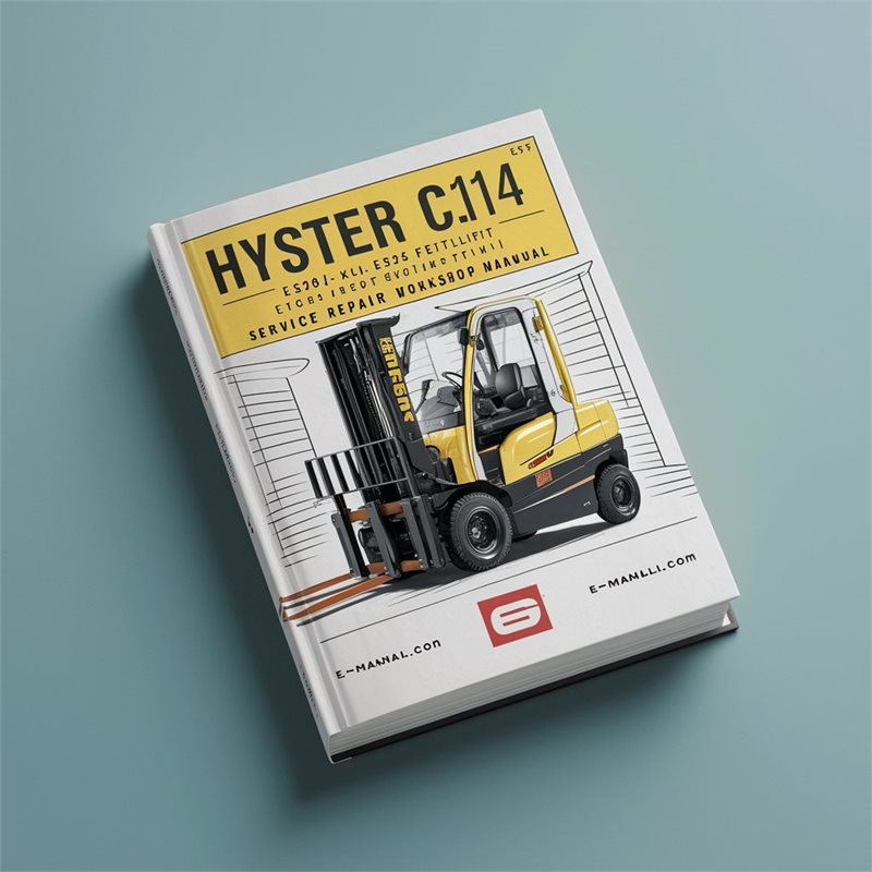 Hyster C114 (E25XL E30XL E35XL E1.25XL E1.50XL E1.75XL) Electric Forklift Service Repair Workshop Manual 