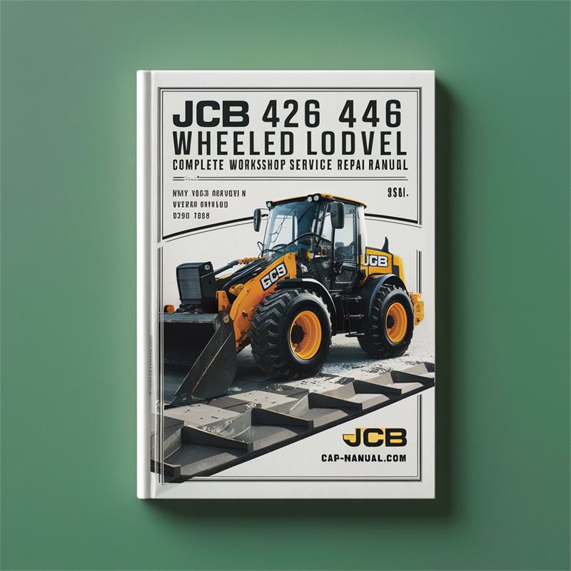 JCB 426 436 446 Wheeled Loading Shovel Complete Workshop Service Repair Manual 