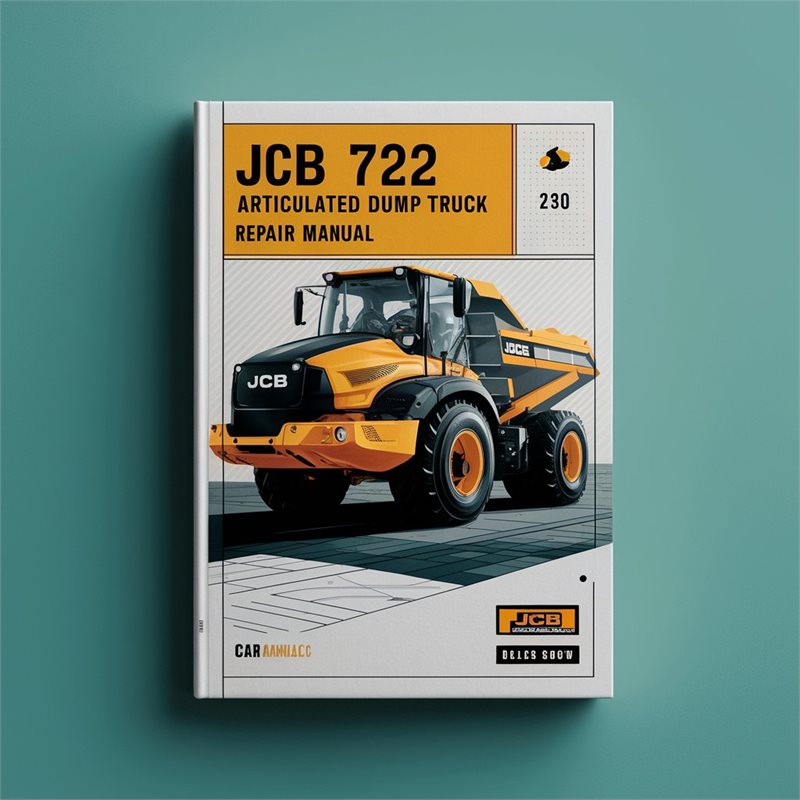 JCB 722 Articulated Dump Truck Service Repair Manual 