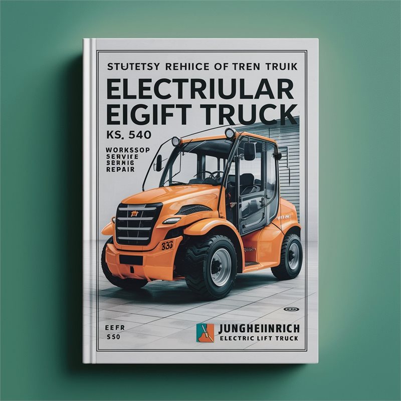 Jungheinrich Electric Lift Truck EFG 5 Series Workshop Service Repair Manual