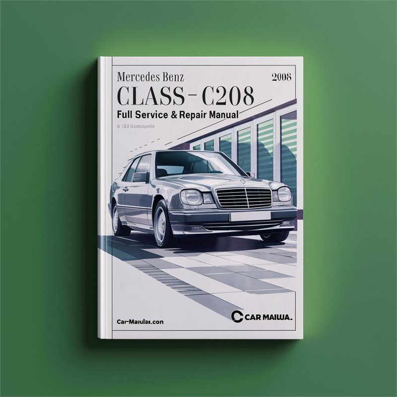 Mercedes Benz CLK Class C208 1996-2002 Full Service & Repair Manual 