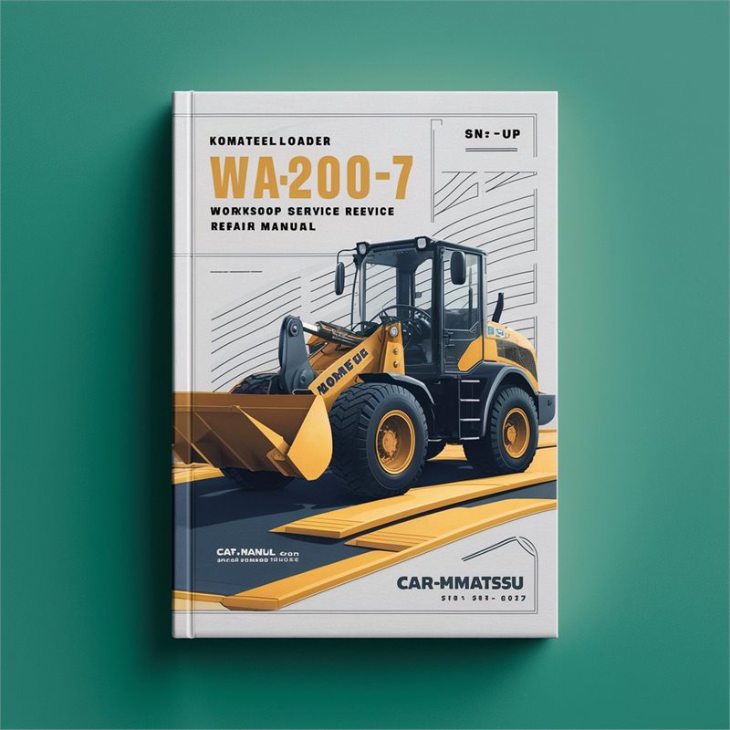 Komatsu Wheel Loader WA200-7 sn:80001 and up Workshop Service Repair Manual 
