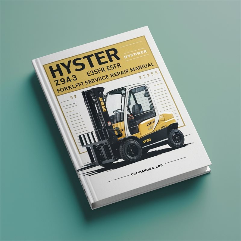Hyster Z943 (E30FR E35FR E40FR E45FR E50FR) Forklift Service Repair Manual 