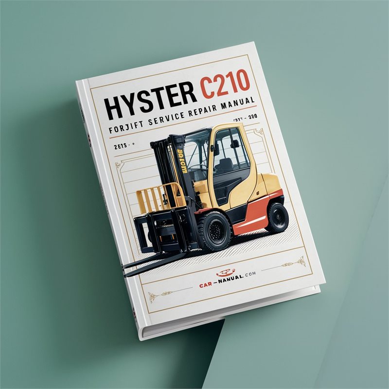 Hyster C210 (N30XMH2) Forklift Service Repair Manual 