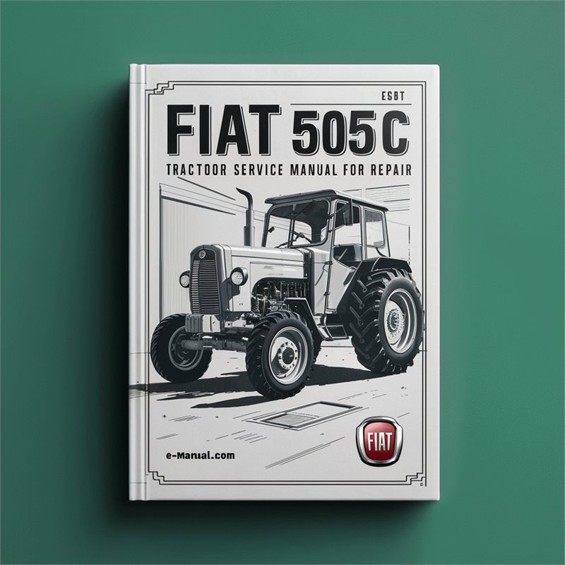 Fiat 505C Tractor Workshop Service Manual for Repair 