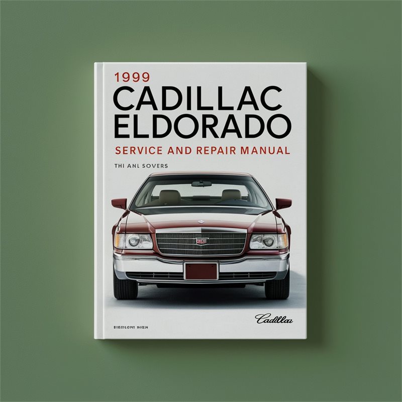 1999 Cadillac Eldorado Service and Repair Manual 