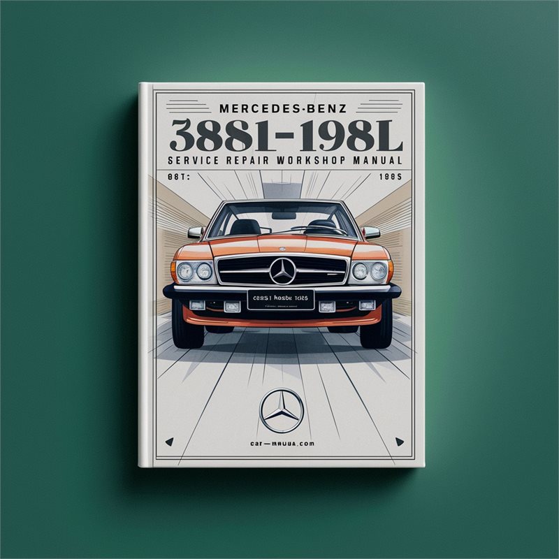 Mercedes Benz 380SL 1981-1985 Service Repair Workshop Manual 
