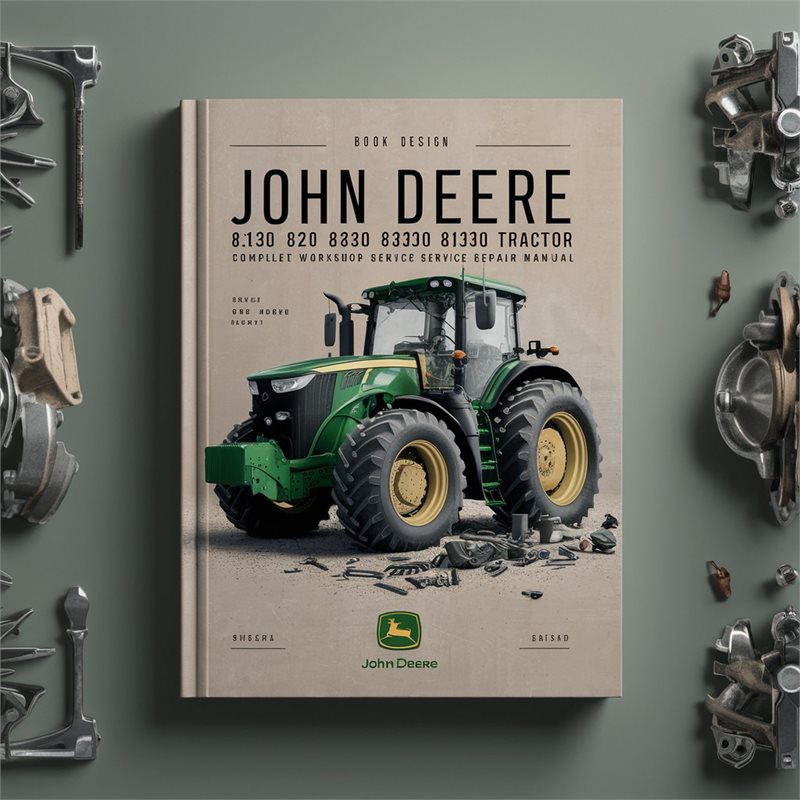 John Deere 8130 8230 8330 8430 8530 Tractor Complete Workshop Service Repair Manual 