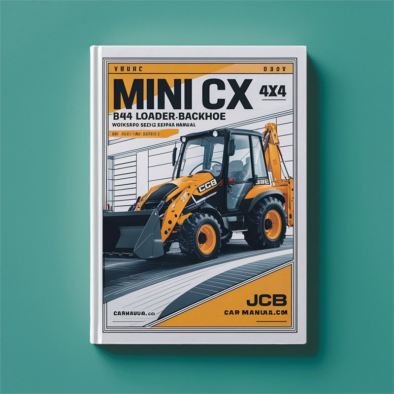 Jcb Mini CX 4x4 Loader Backhoe Workshop Service Repair Manual 