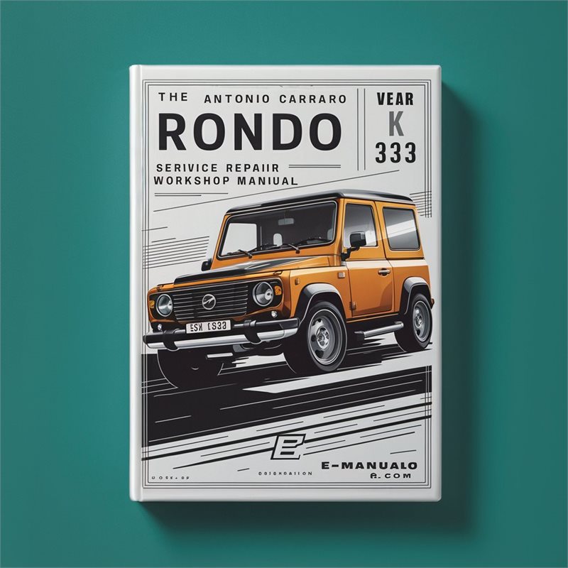 Antonio Carraro Rondo K 333 Service Repair Workshop Manual 