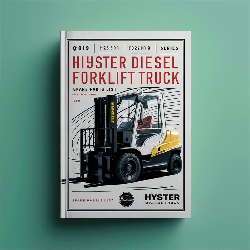 Hyster Diesel Forklift Truck F019 Series Spare Parts List: H13.00XM, H14.00XM, H16.00XM, H12.00XM-12EC