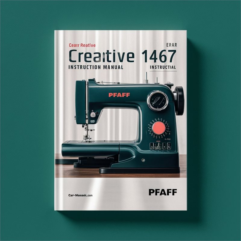 Pfaff Creative 1467 sewing machine instruction Manual 