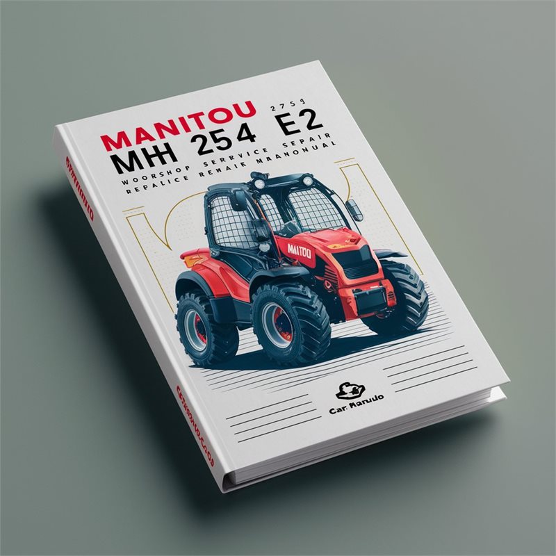 Manitou Forklift MH 25-4 Buggie E2 Workshop Service Repair Manual 