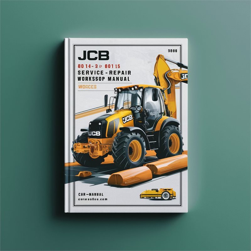 JCB 801.4 801.5 801.6 Excavator Service Repair Workshop Manual 
