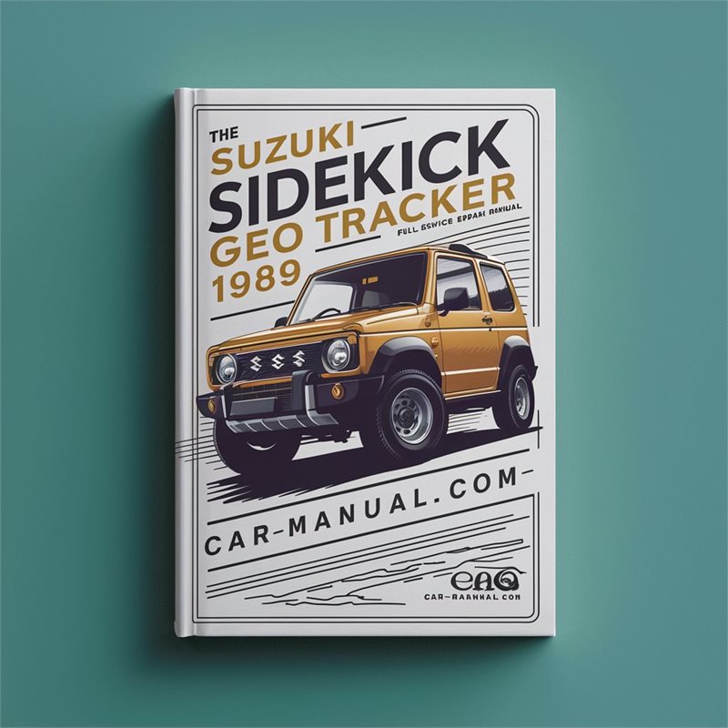 Suzuki Sidekick Geo Tracker 1989 Full Service Repair Manual 