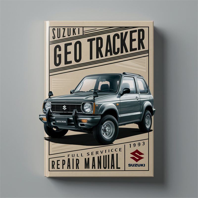 Suzuki Sidekick Geo Tracker 1993 Full Service Repair Manual 