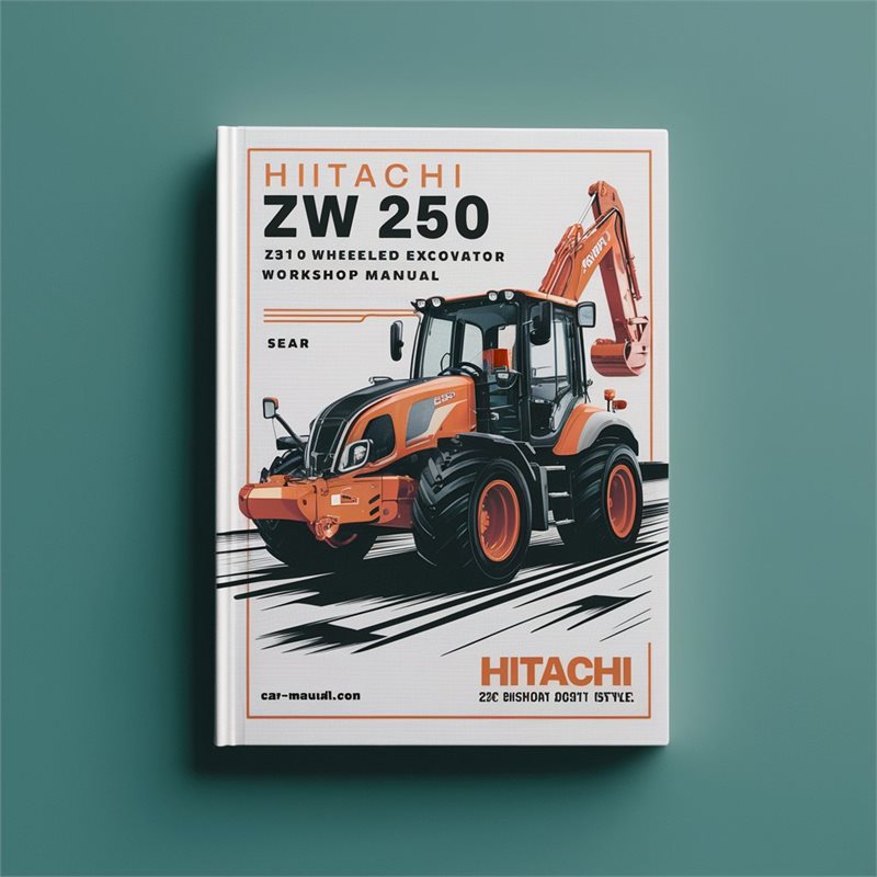 Hitachi ZW 220 250 Wheeled Excavator Workshop Manual 