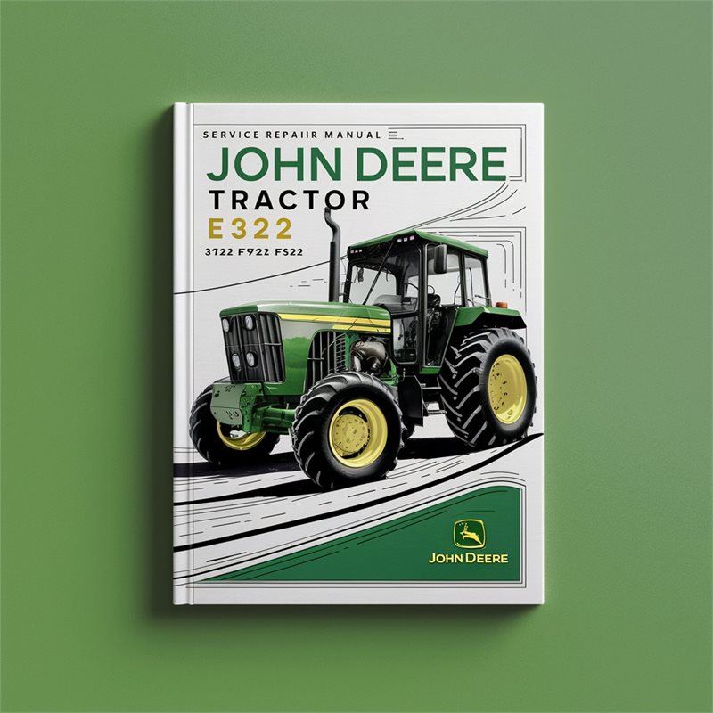 John Deere Yanmar Tractor Engine 322 F912 F932 Service Repair Manual. 