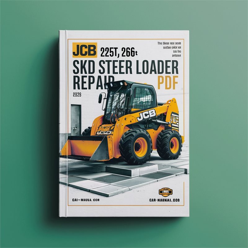 Jcb 225 225T 260 260T 280 Skid Steer Loader Repair