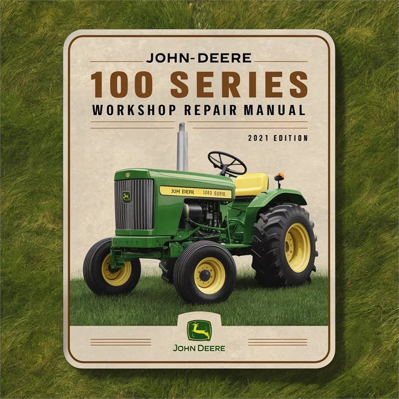 JOHN DEERE 100 Series LAWN Tractor Workshop Repair Manual 