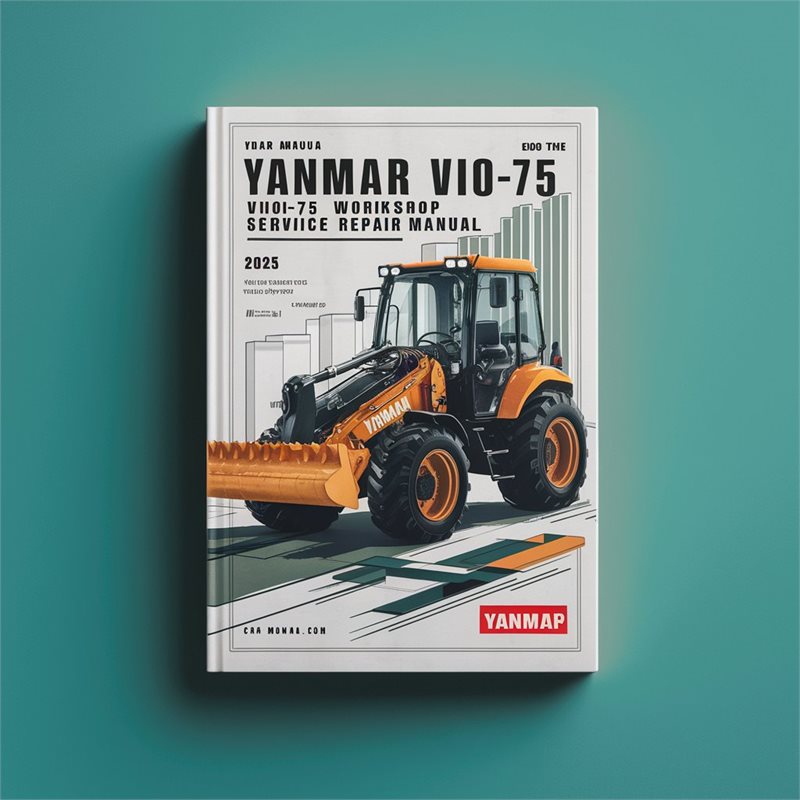 YANMAR ViO75 VIO-75 Excavator Workshop Service Repair Manual 